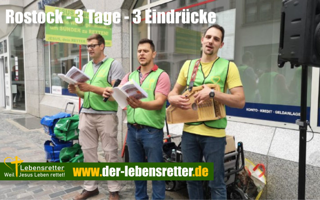 Rostock – 3 Tage – 3 Eindrücke